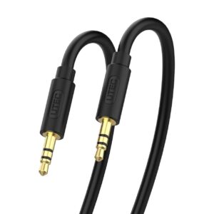 Black Braided Dual Audio Splitter