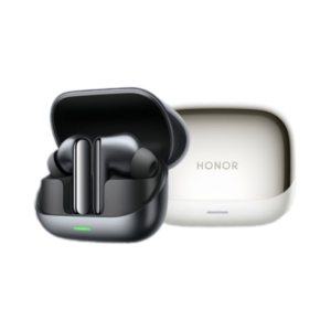Dual Black and White Earbuds Set