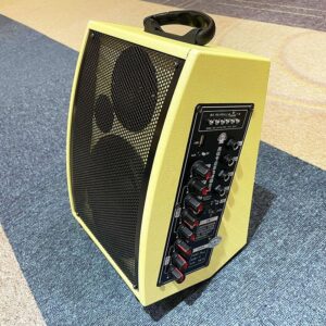 Yellow Angled Portable Bluetooth Speaker